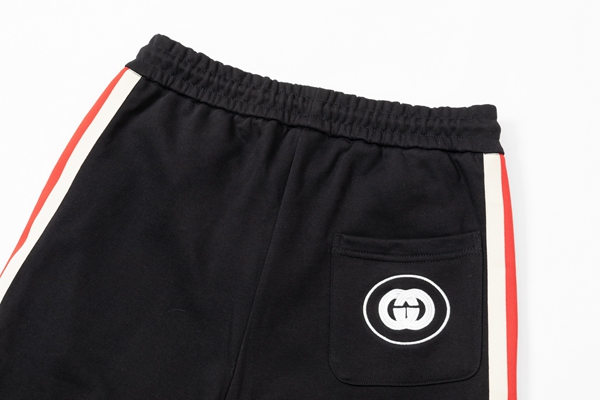 ブランドハーフパンツ角部分ディテール